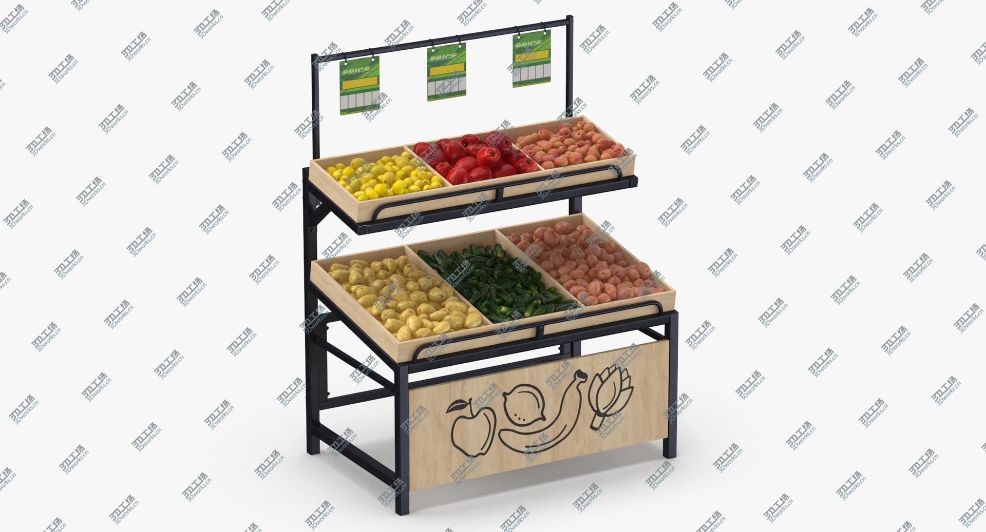 images/goods_img/202105072/3D Wooden Display Rack 06 With Fruits and Vegetables/3.jpg